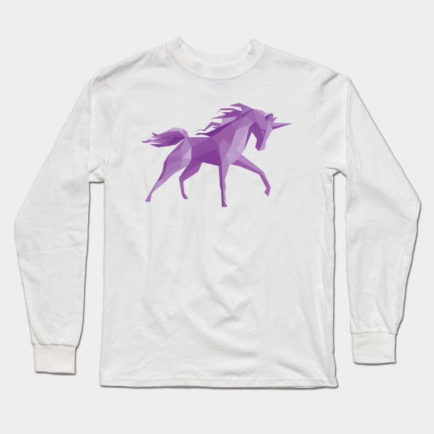 Unicorn Long Sleeve T-Shirt by ngoclucbkhn